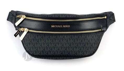 michael kors fanny pack black